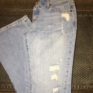 Abercrombie and Fitch Distressed Jeans